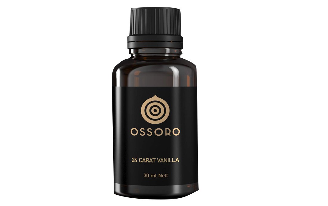 Ossoro 24 Carat Vanilla    Glass Bottle  30 millilitre